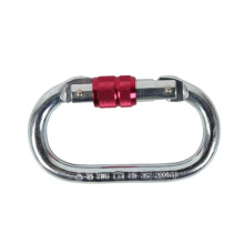 High quality durable using various auto locking steel carabiner rock locking hook for lock climbing